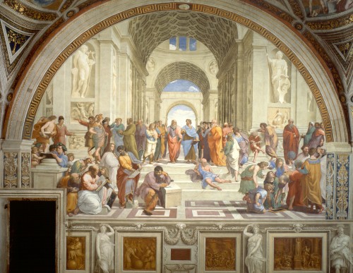 Raphael Sanzio, School of Athens, 1510. 